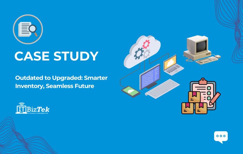 outdated inventory system to new cloud solution