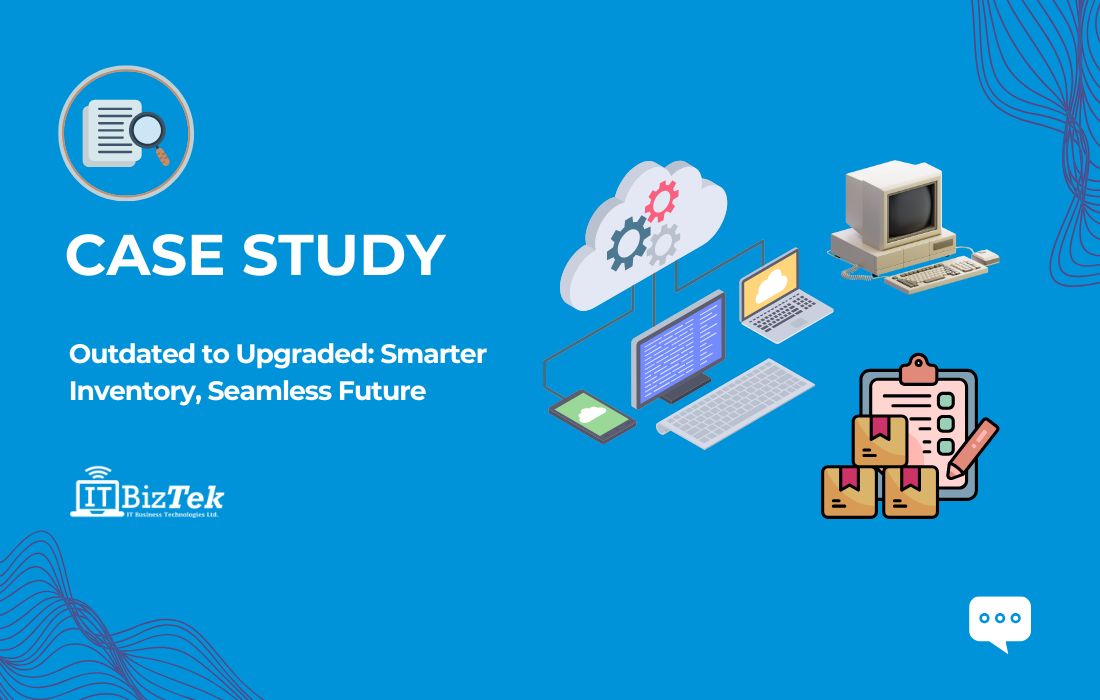 outdated inventory system to new cloud solution