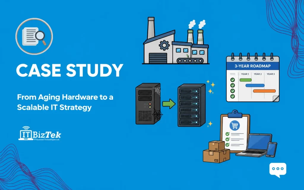 manufacturing it strategy vcio case study itbiztek