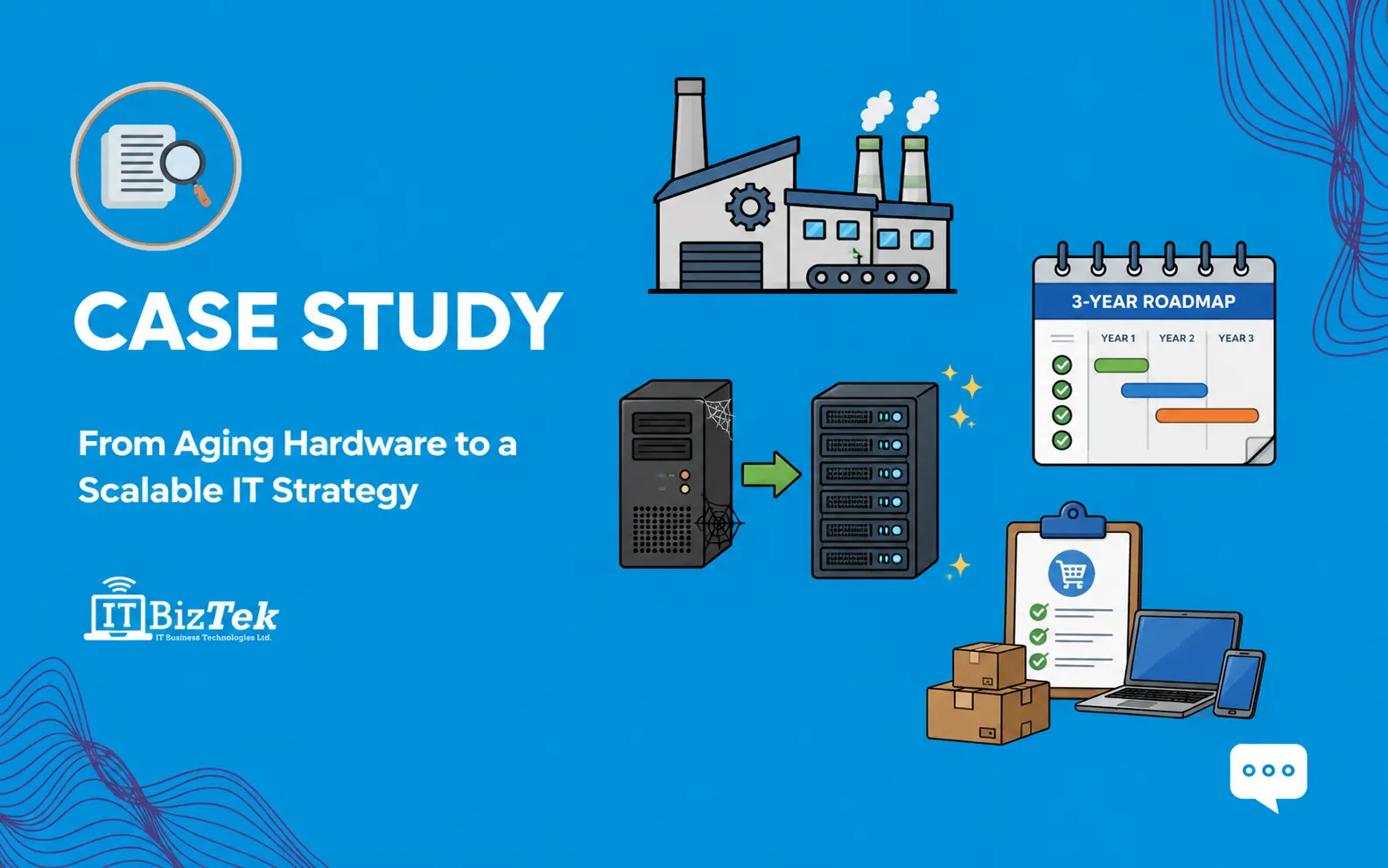 manufacturing it strategy vcio case study itbiztek